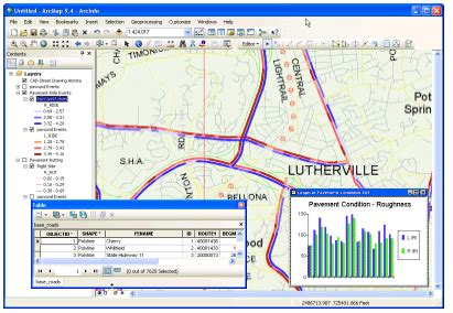 Linear referencing sample applications—ArcMap