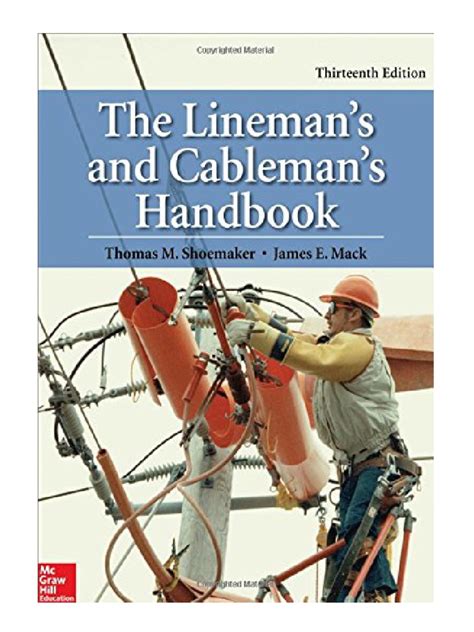 Lineman and cablemans handbook 11th edition. - Mds 30 rai users manual version 37.