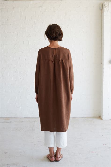 Linen Smock Dress Tutorial The Thread Blog