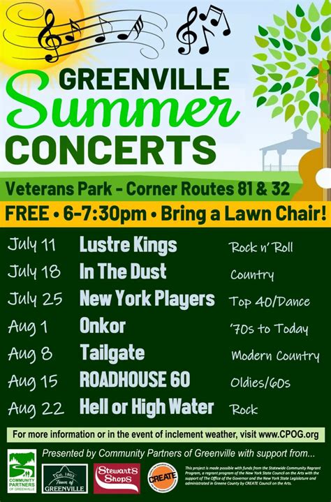 Lineup announced for Catskill summer concert series