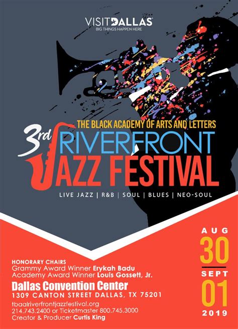 Lineup for the 2023 Albany Riverfront Jazz Festival