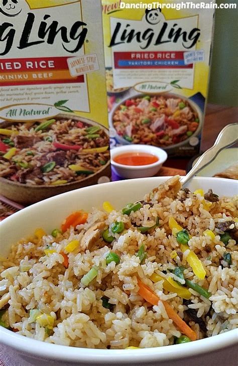 Ling Ling Fried Rice Review - Dancing Through the Rain