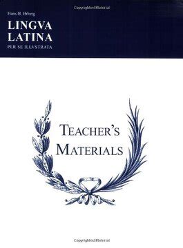 Lingua latina per se illustrata teachers materials answer keys for pars i ii. - Manual taller hyundai santa fe 2001.