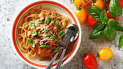 Linguine avec sauce aux tomates roties Fondation des maladies …