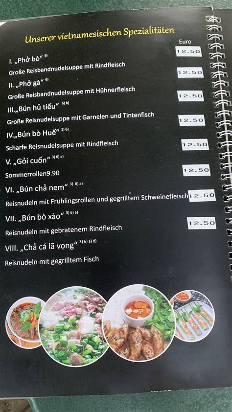 Linh Asia aus Halle Speisekarte