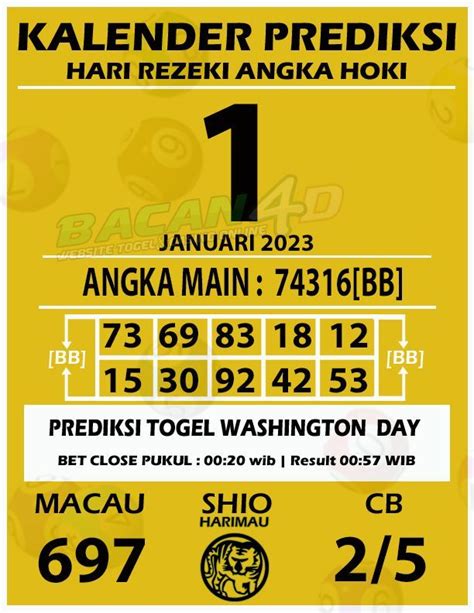 Link agen togel washington midnight. Angka yg keluar tadi malam.