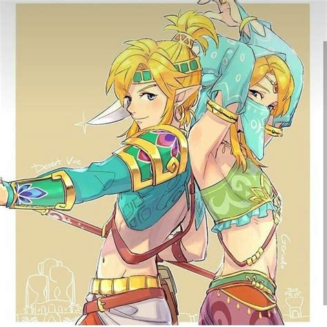Link gerudo outfit fanfic. .  ...