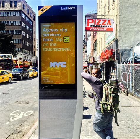 Link nyc. “LinkNYC is the Wi-Fi network New Yorkers deserve: the largest, fastest municipal Wi-Fi network in the world – and you won’t need to insert a quarter in the slot, because it’s completely ... 