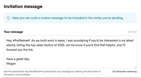 LinkedIn Connection Request Message Templates