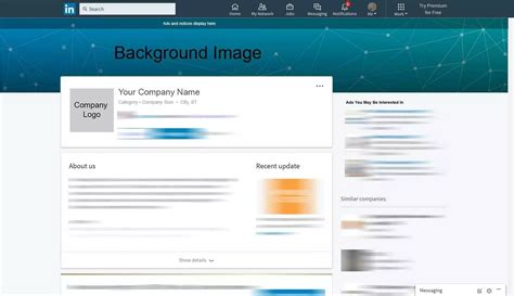 LinkedIn Template for Company Profile Phases Design Studio
