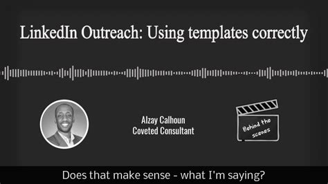 LinkedIn outreach How to template correctly YouTube