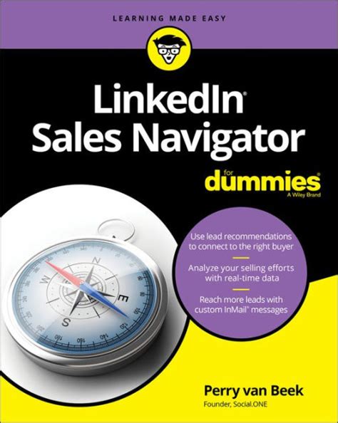 Read Linkedin Sales Navigator For Dummies For Dummies Business  Personal Finance By Perry Van Beek