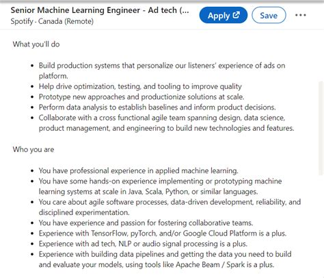 Linkedin mle salary.  Job DescriptionMachine Learning Engineer (MLE) -...