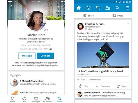 Linkedin mobile application. Find and keep in touch with friends and colleagues. Make the most of LinkedIn with our suite of mobile apps. We'll help you search for jobs, get your daily professional news, build your skills and much more. 