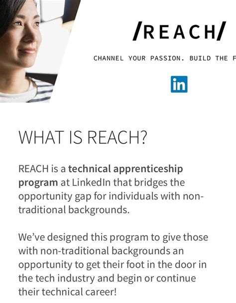 Linkedin reach apprenticeship reddit.  Backend apprenticeship applicatio...