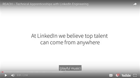 Linkedin reach apprenticeship.  LinkedIn will start accepting applications for the...