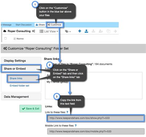 Linking to a Folder Set of To Do Lists Keep&Share Developer