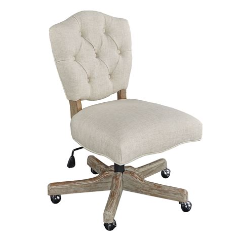 Linon Home White Kelsey Office Chair Best Price and Reviews