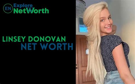 Linsey donovan net worth. Linsey Donovan Net Worth Alicia’s net worth is estimated to be $7.5 Million. Her primary source of income is her career as a social media personality, she likes … 