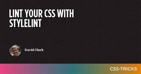 Lint your CSS with stylelint CSS-Tricks - CSS-Tricks