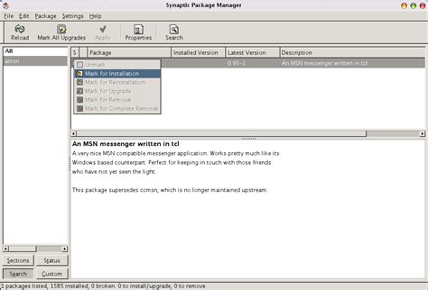 Linux'ta Program Yüklemek.