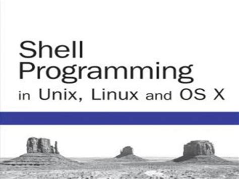 Linux And Unix Shell Programming