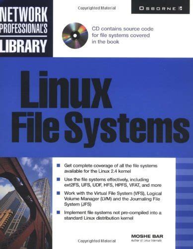 Linux File Systems by Bar, Moshe (2001) Paperback