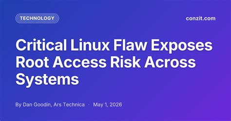 Linux Kernel Flaw: How a Single Character Error Led to a Root Access Exploit (2026)