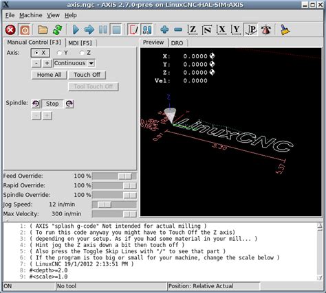 Linux cnc download.  After 12 hours of desperate trying to get linuxcnc ( Axis ) to work in Vir...