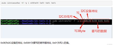 Linux i2c tools example.  Each registered I2C adapter gets a number, counting from 0.  This b...