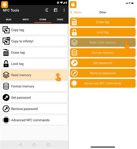 Linux nfc.  You can read and write your NFC chips with a simple and lightweight user inte...