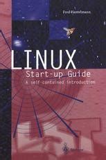 Linux start up guide a self contained introduction. - Derecho y linguistica - como se juzga con palabras.