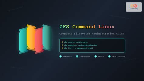 Linux zfs manager.  Therefore, it has complete knowledge of both the physical disks an...