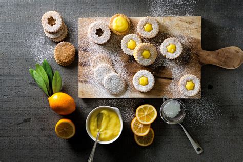 Linzer Cookies with Meyer Lemon Curd - Bake from …