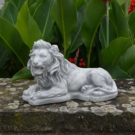 Lion Cement Outdoor Ornaments & Statues for sale eBay