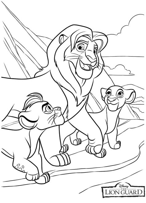 Lion Guard Coloring Sheets
