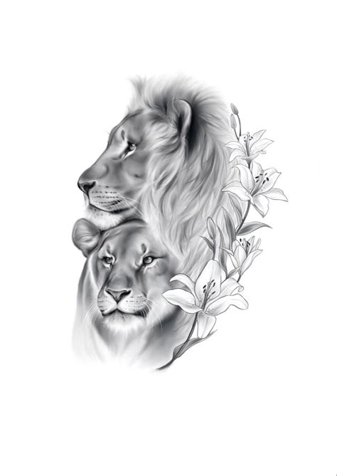 Lion Lioness Tattoo Designs - admiring-yalows.netlify.app