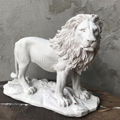 Lion Sculpture - Etsy