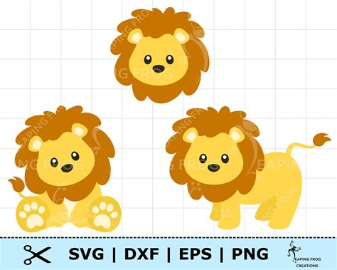 Lion Svg for Cricut - Etsy