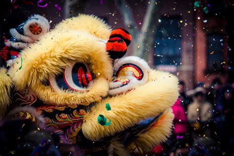 3 - Lion dance in Vietnamese Mid-Autumn Festival . Lion dances (Source: Nhandan) During the festival, the streets are filled with drums and lion dances. The lion dance is an age-old custom, appreciating art beauty but also the competition among lion dance teams.