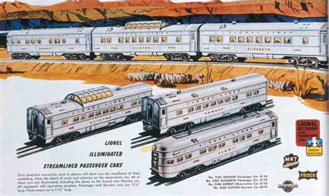 Lionel 2400 series passenger cars. The Santa Fe Pullman Car No. 2409 was available in 1966 and would be the last of the 2400 Series Passenger Cars issued during the Post War Era. The car body and roof are painted SILVER and it has BLUE painted heat-stamped lettering. Unlike the previously issued No. 2405, this car is lighted by two lamps that are held in place by metal brackets ... 