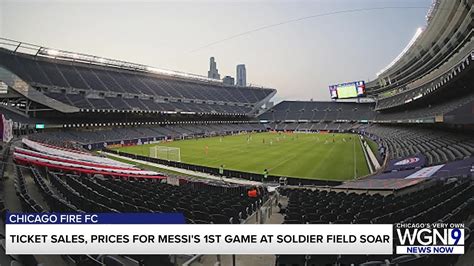 Lionel Messi's MLS arrival has ticket sales, price impact on Soldier Field match vs Chicago Fire FC
