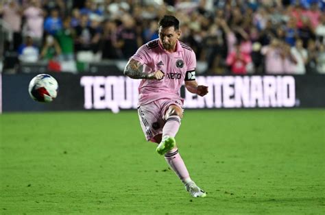 Lionel Messi’s brilliant free kick gives Inter Miami win in soccer legend’s debut with MLS club