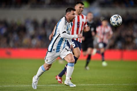 Lionel Messi plays as substitute in Argentina’s 1-0 World Cup qualifying win over Paraguay