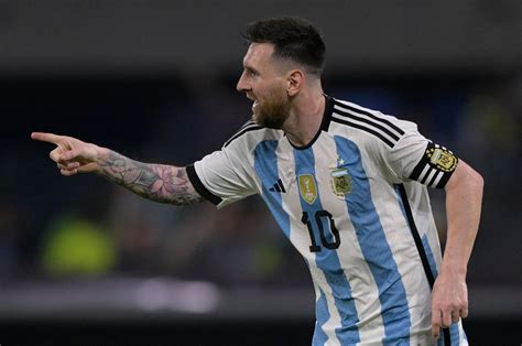 Lionel Messi surpasses 100 career goals for Argentina