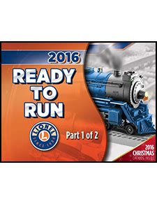 Lionel Train Catalogs 2016