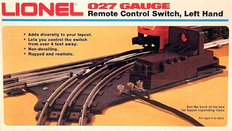 Lionel switch controller wiring.  The switch connects e sily to other FasT...