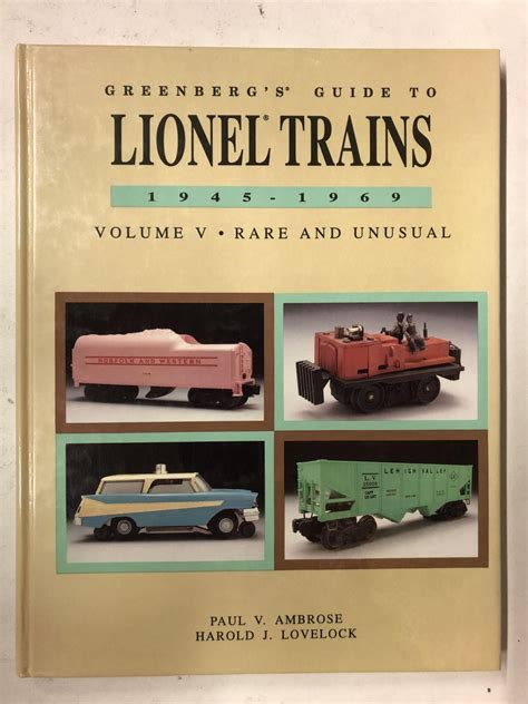Lionel trains 1945 1969 rare and unusual greenbergs guide to lionel trains 1945 1969. - A központi élelmiszeripari kutatóintézet publikációinak gyűjteménye, 1964-1967..