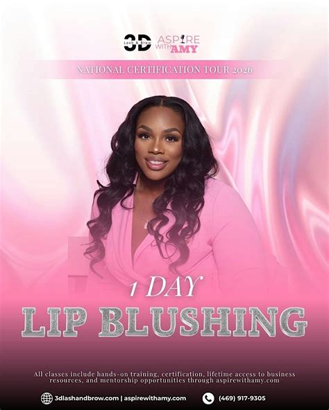 Lip Blushing Certification