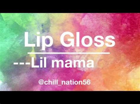 Lip gloss song. Things To Know About Lip gloss song. 